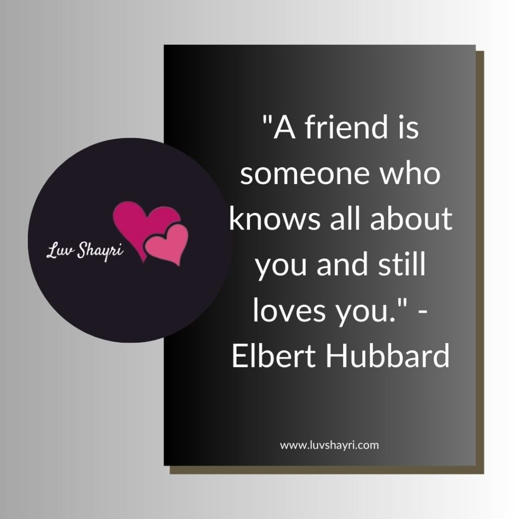 Short Quote On Friendship