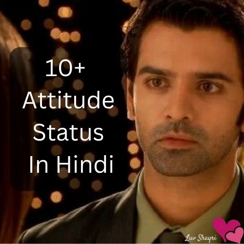 10+ Attitude Status in Hindi