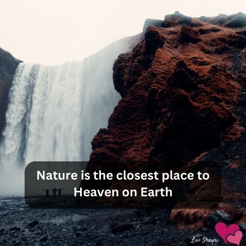 Nature-based Instagram captions