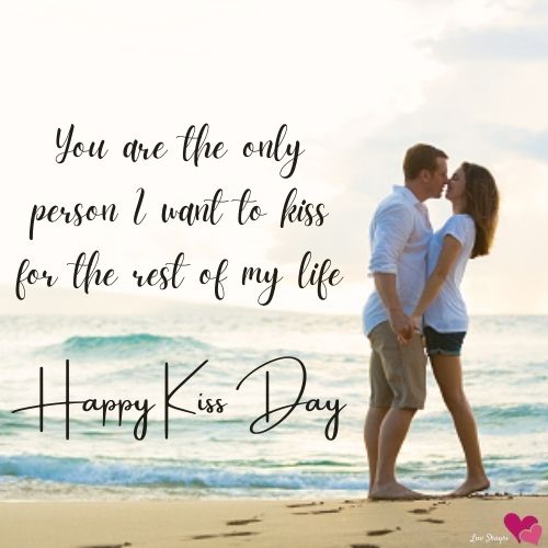kiss day quotes for love